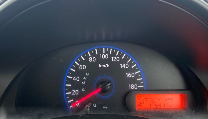 2016 Datsun Go Plus T, Petrol, Manual, 1,15,977 km, Odometer Image