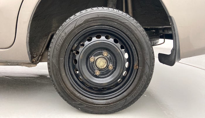 2016 Datsun Go Plus T, Petrol, Manual, 1,15,977 km, Left Rear Wheel