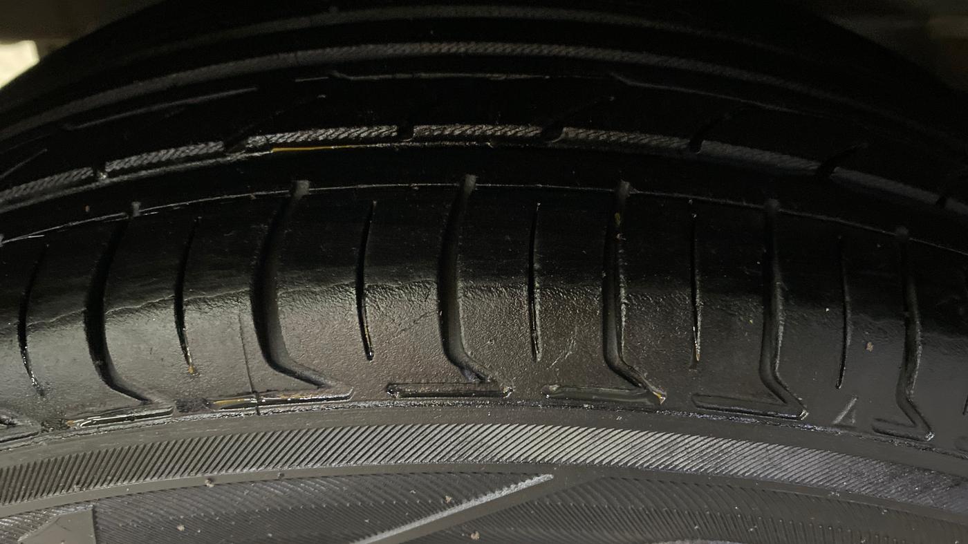 2020 Tata TIGOR XE PETROL, Petrol, Manual, 67,170 km, Right Rear Tyre Tread