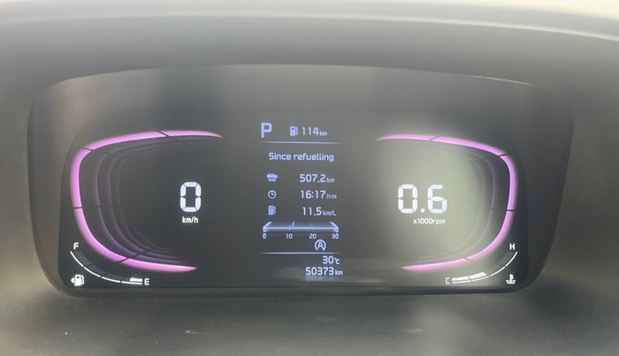 2023 KIA CARENS  PRESTIGE PLUS 1.5 TURBO PETROL DCT 7 STR, Petrol, Automatic, 50,357 km, Odometer Image