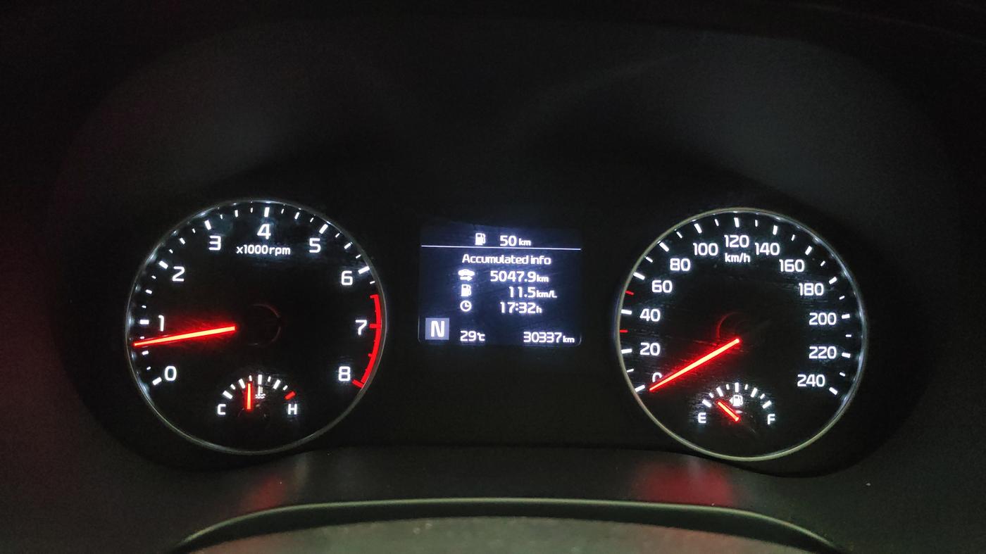 2023 KIA SELTOS HTK PLUS 1.5 IMT, Petrol, Manual, 30,337 km, Odometer Image