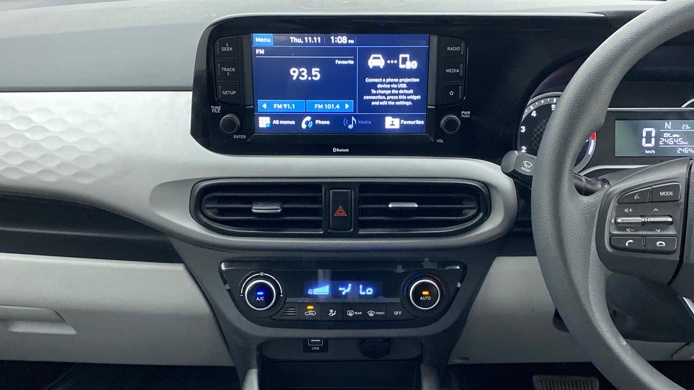 2020 Hyundai GRAND I10 NIOS SPORTZ 1.2 AT, Petrol, Automatic, 2,435 km, Air Conditioner