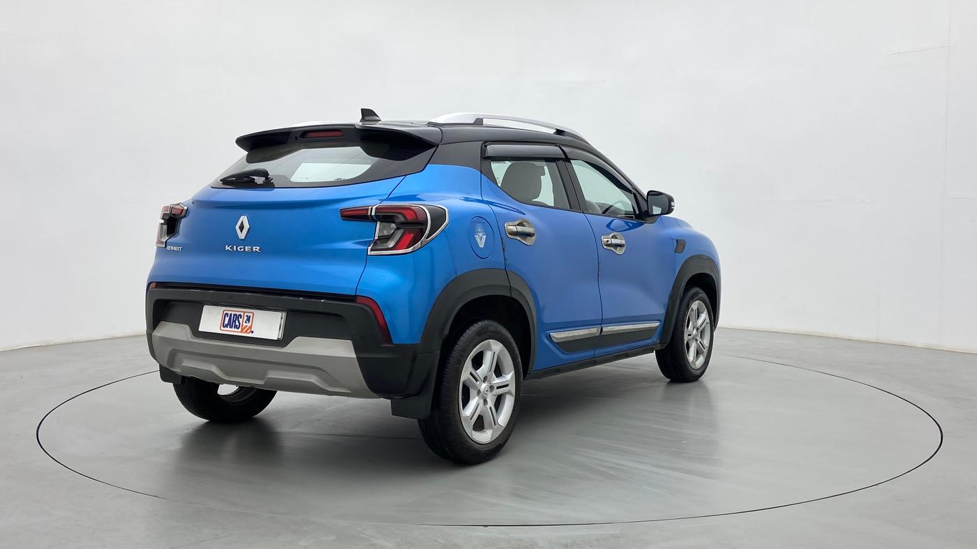 2021 Renault Kiger RXT MT DUAL TONE, Petrol, Manual, 47,768 km, Right Back Diagonal
