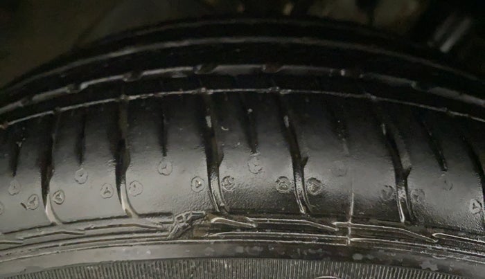 2022 Tata TIGOR XZA PLUS PETROL, Petrol, Automatic, 4,551 km, Left Front Tyre Tread