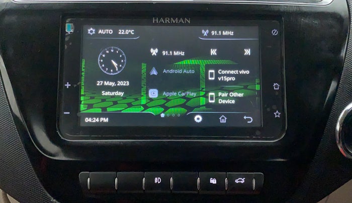 2022 Tata TIGOR XZA PLUS PETROL, Petrol, Automatic, 4,551 km, Infotainment System
