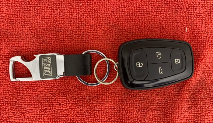 2022 Tata TIGOR XZA PLUS PETROL, Petrol, Automatic, 4,551 km, Key Close Up