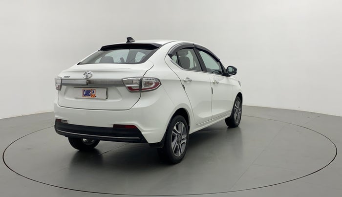 2022 Tata TIGOR XZA PLUS PETROL, Petrol, Automatic, 4,551 km, Right Back Diagonal
