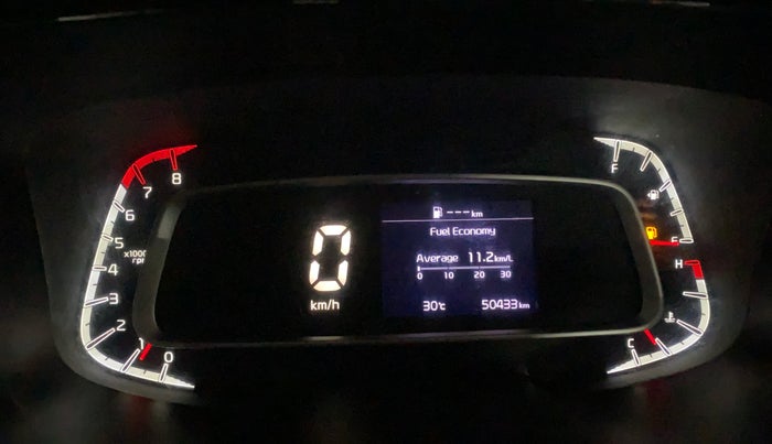 2021 KIA SONET HTK PLUS 1.2, Petrol, Manual, 50,425 km, Odometer Image