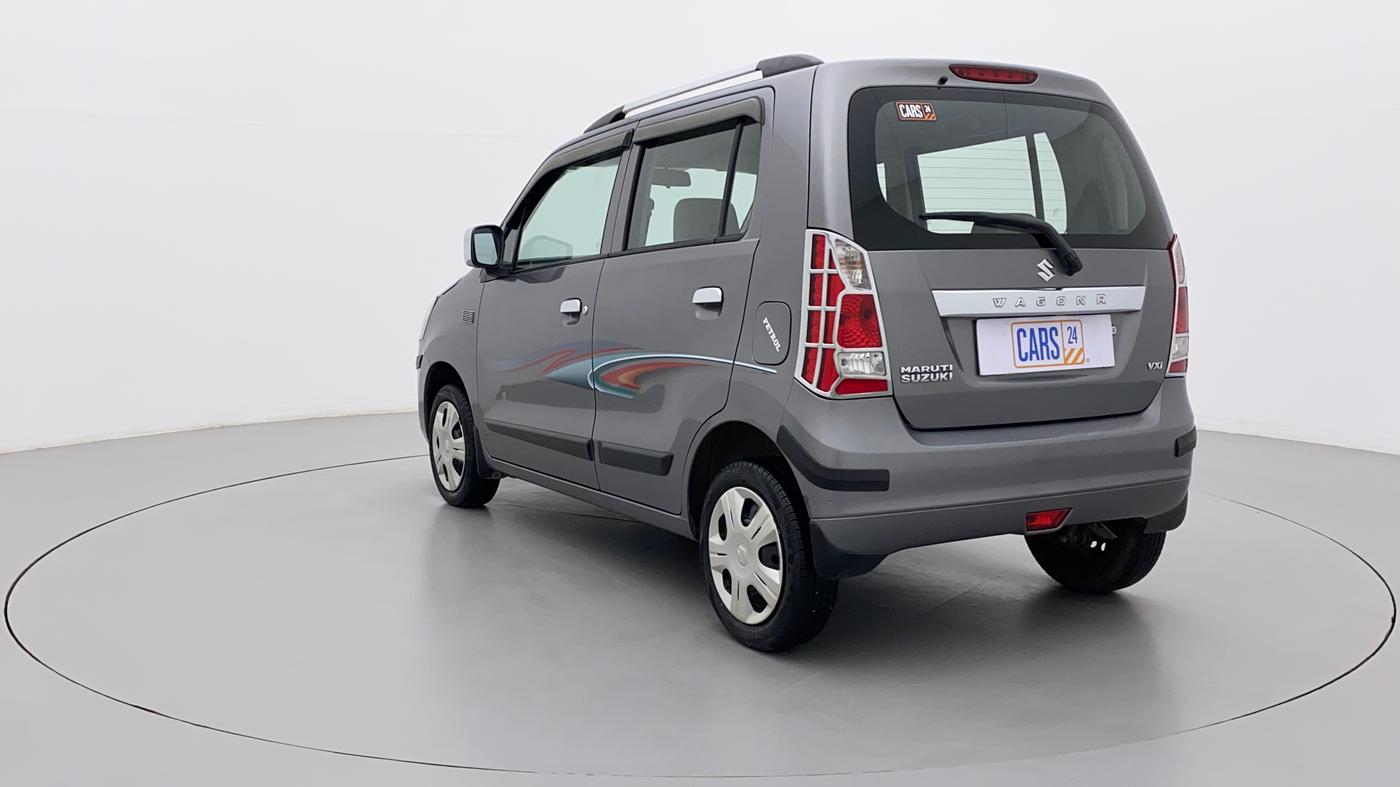 2014 Maruti Wagon R 1.0 VXI, Petrol, Manual, 51,391 km, Left Back Diagonal