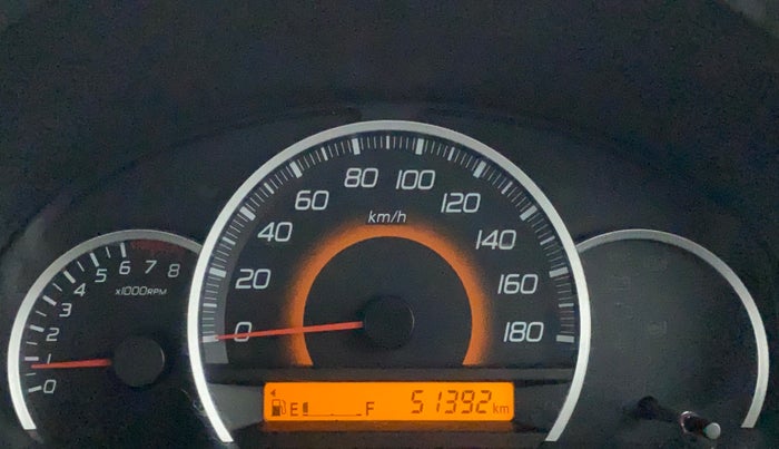 2014 Maruti Wagon R 1.0 VXI, Petrol, Manual, 51,391 km, Odometer Image