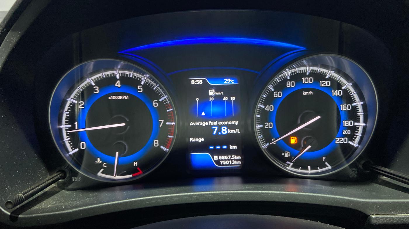 2020 Maruti Baleno ZETA PETROL 1.2, Petrol, Manual, 74,999 km, Odometer Image