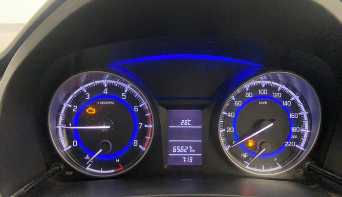 2017 Maruti Baleno DELTA PETROL 1.2, Petrol, Manual, 65,605 km, Odometer Image