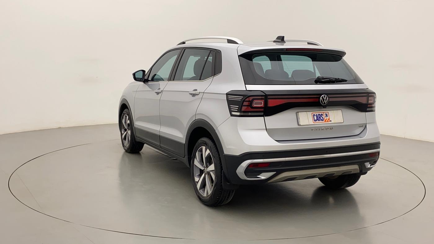 2021 Volkswagen TAIGUN TOPLINE 1.0 TSI MT, Petrol, Manual, 97,554 km, Left Back Diagonal