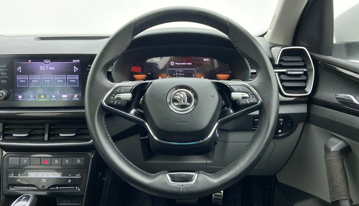 2022 Skoda KUSHAQ STYLE 1.5TSI AT (6 AIRBAG), Petrol, Automatic, 2,696 km, Steering Wheel Close Up