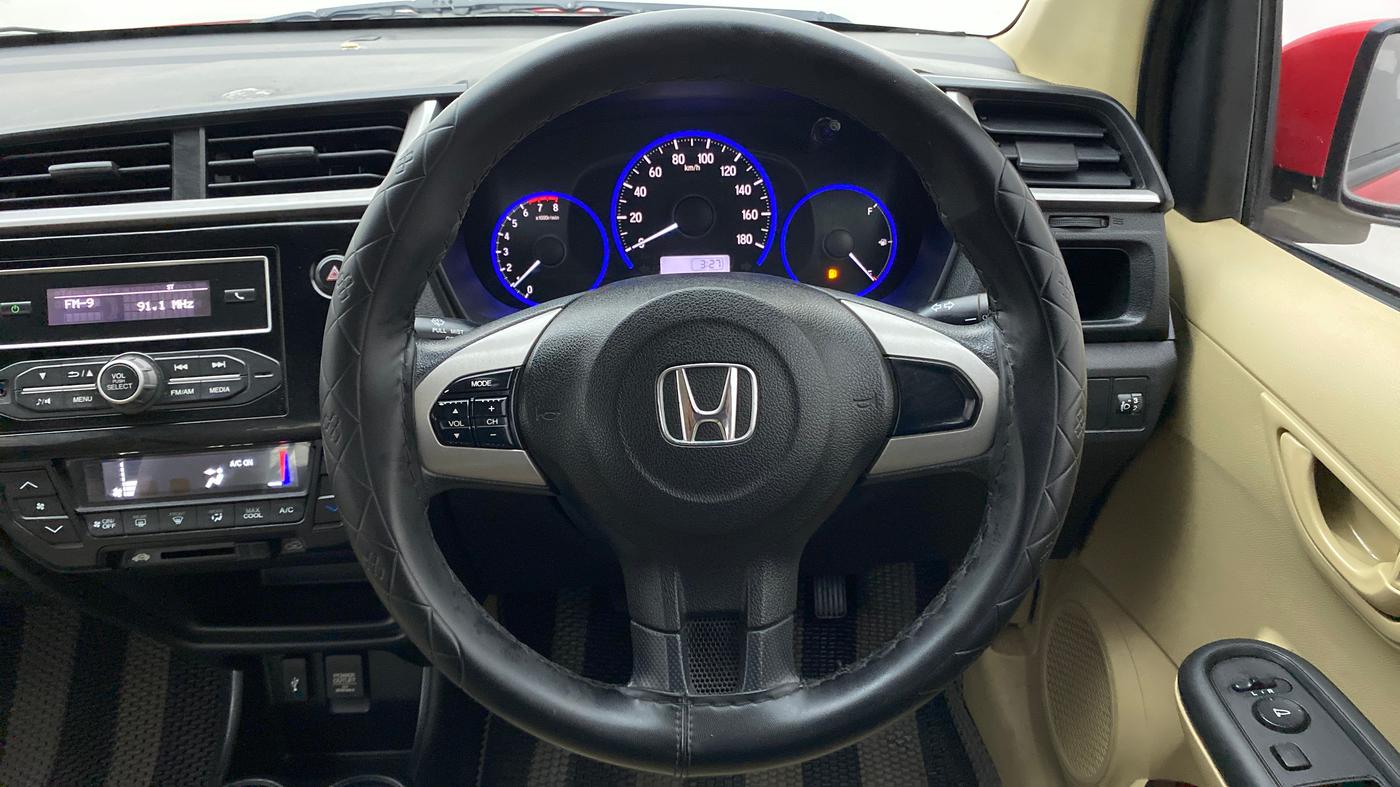 2017 Honda Brio 1.2 S MT I VTEC, Petrol, Manual, 31,446 km, Steering Wheel Close Up