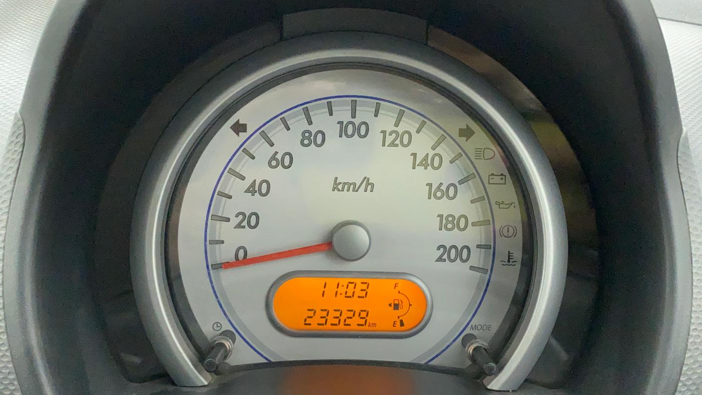2013 Maruti Ritz VXI, Petrol, Manual, 23,329 km, Odometer Image