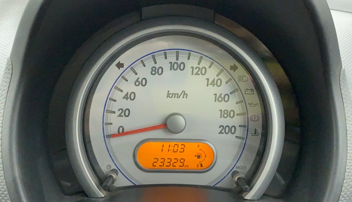 2013 Maruti Ritz VXI, Petrol, Manual, 23,329 km, Odometer Image