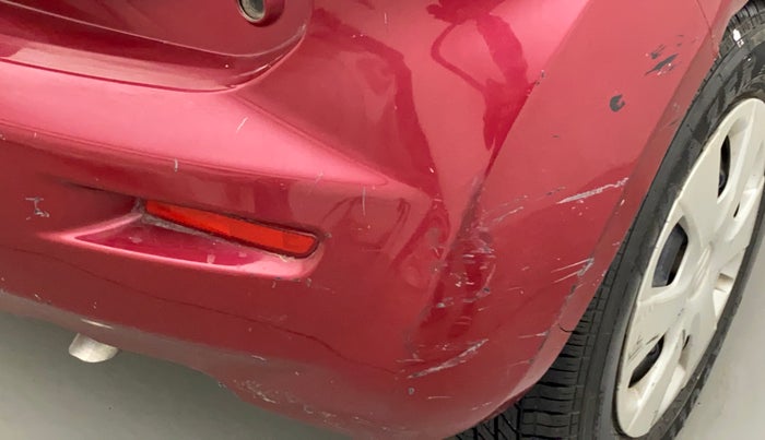 2013 Maruti Ritz VXI, Petrol, Manual, 23,329 km, Rear bumper - Minor scratches