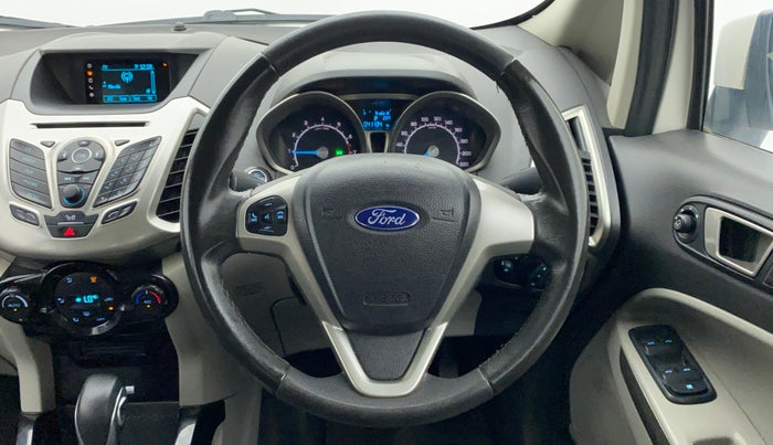 2017 Ford Ecosport TITANIUM 1.5L PETROL AT, Petrol, Automatic, 41,134 km, Steering Wheel Close Up