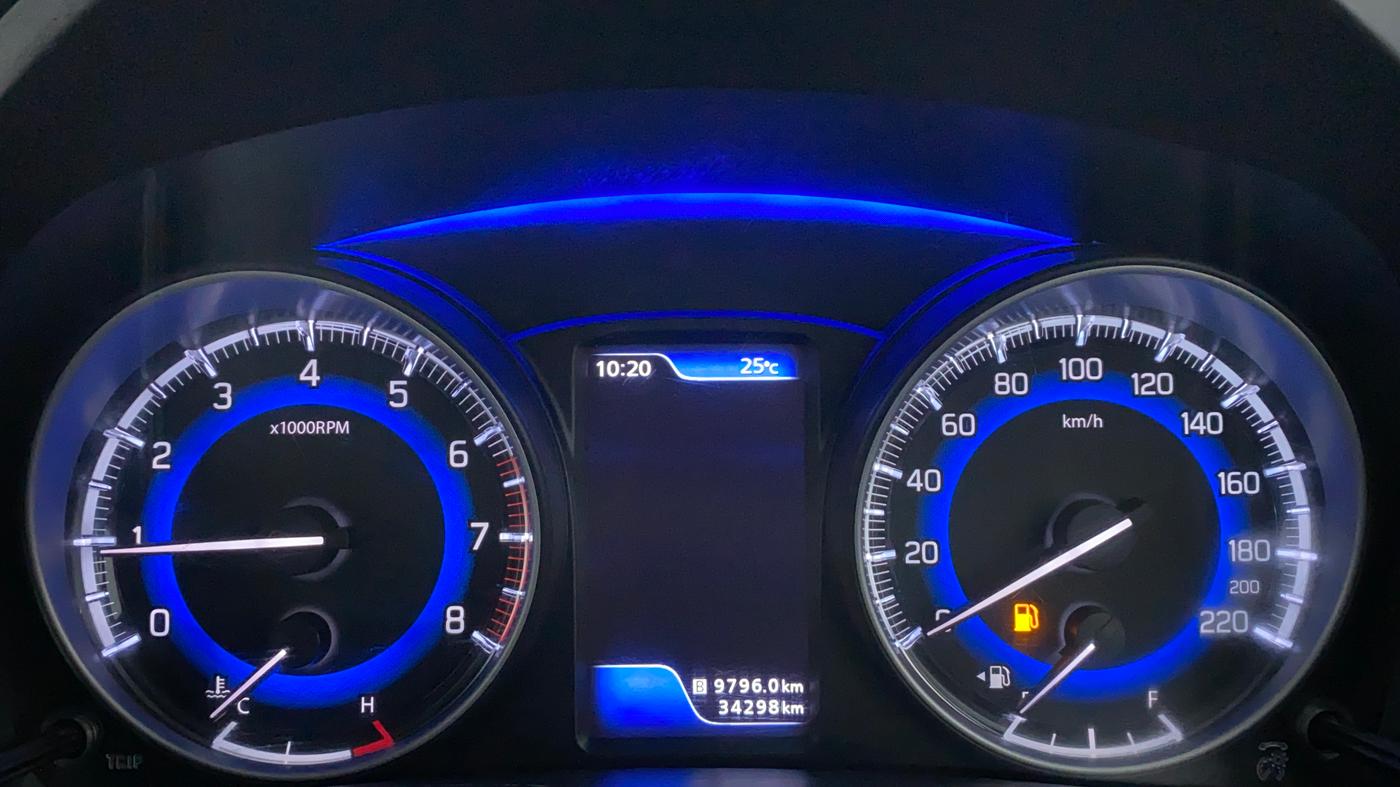 2019 Maruti Baleno ZETA 1.2 K12, Petrol, Manual, 34,626 km, Odometer Image