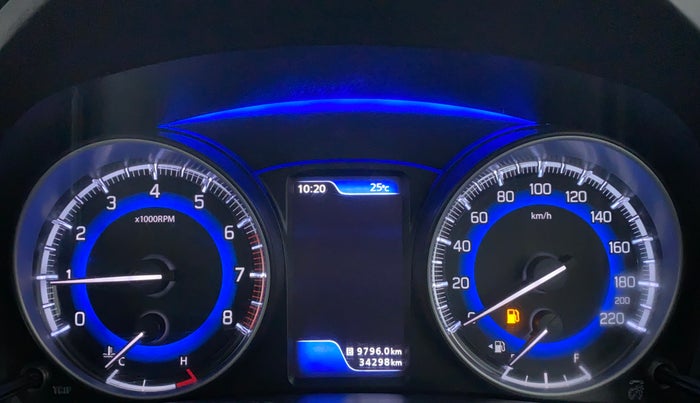 2019 Maruti Baleno ZETA 1.2 K12, Petrol, Manual, 34,626 km, Odometer Image