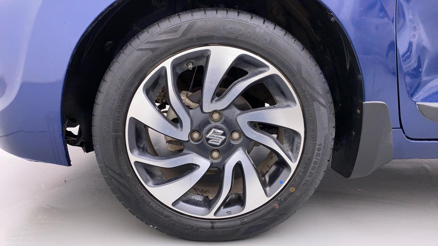 2019 Maruti Baleno ZETA 1.2 K12, Petrol, Manual, 34,626 km, Left Front Wheel