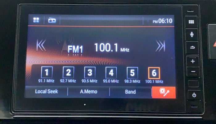 2021 Honda Amaze 1.2L I-VTEC VX, Petrol, Manual, 32,496 km, Infotainment System