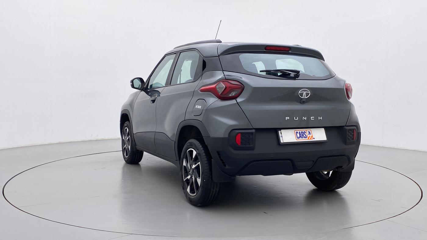 2022 Tata PUNCH CREATIVE  AMT, Petrol, Automatic, 8,001 km, Left Back Diagonal