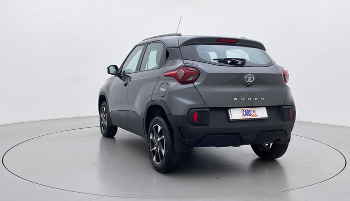 2022 Tata PUNCH CREATIVE  AMT, Petrol, Automatic, 8,001 km, Left Back Diagonal