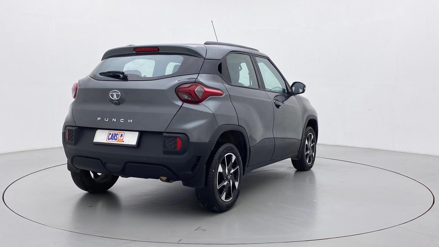 2022 Tata PUNCH CREATIVE  AMT, Petrol, Automatic, 8,001 km, Right Back Diagonal