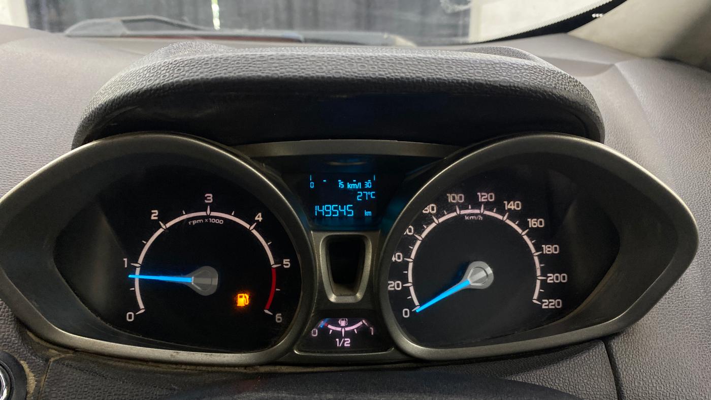 2016 Ford Ecosport TITANIUM 1.5L DIESEL, Diesel, Manual, 1,49,555 km, Odometer Image