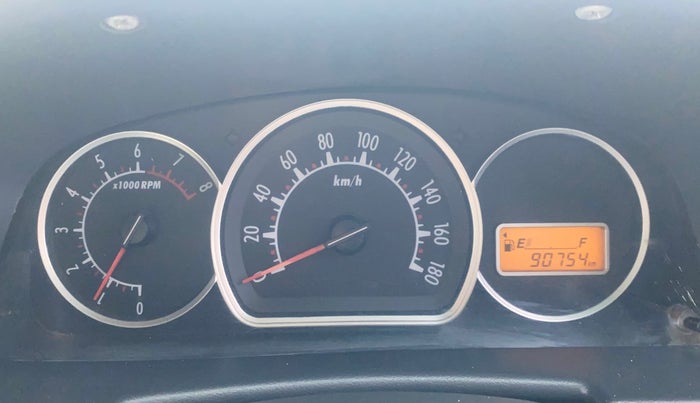 2013 Maruti Alto K10 VXI, Petrol, Manual, 90,752 km, Odometer Image