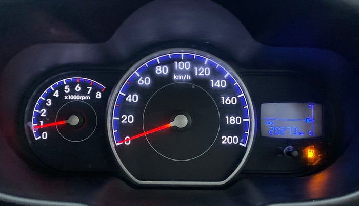 2016 Hyundai i10 SPORTZ 1.1, Petrol, Manual, 20,273 km, Odometer Image