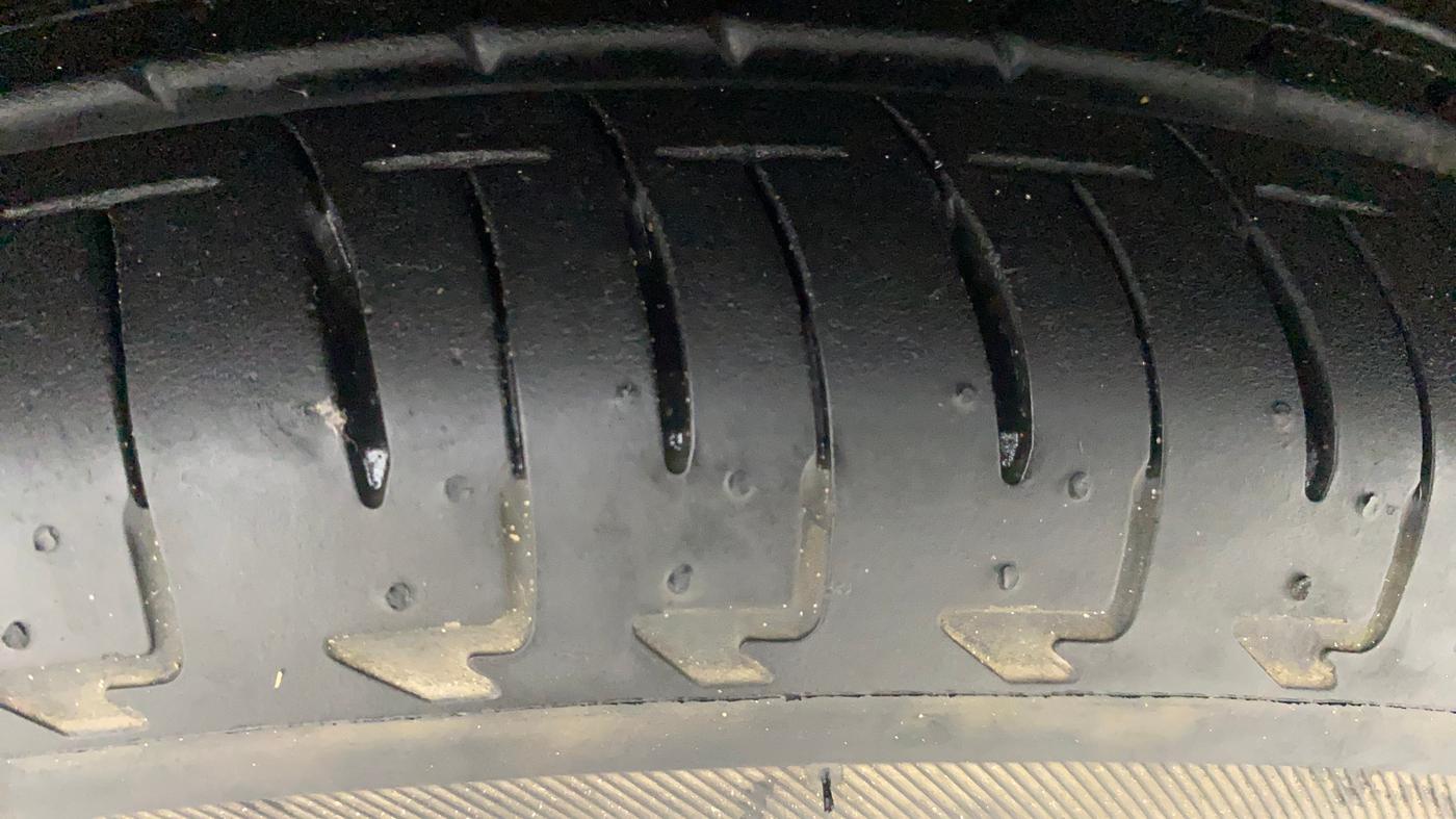 2024 Maruti IGNIS ZETA 1.2 AMT, Petrol, Automatic, 7,944 km, Left Front Tyre Tread