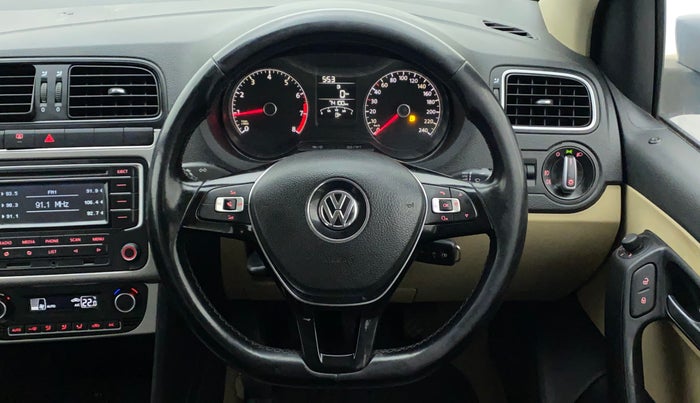 2015 Volkswagen Polo HIGHLINE1.2L, Petrol, Manual, 74,185 km, Steering Wheel Close Up