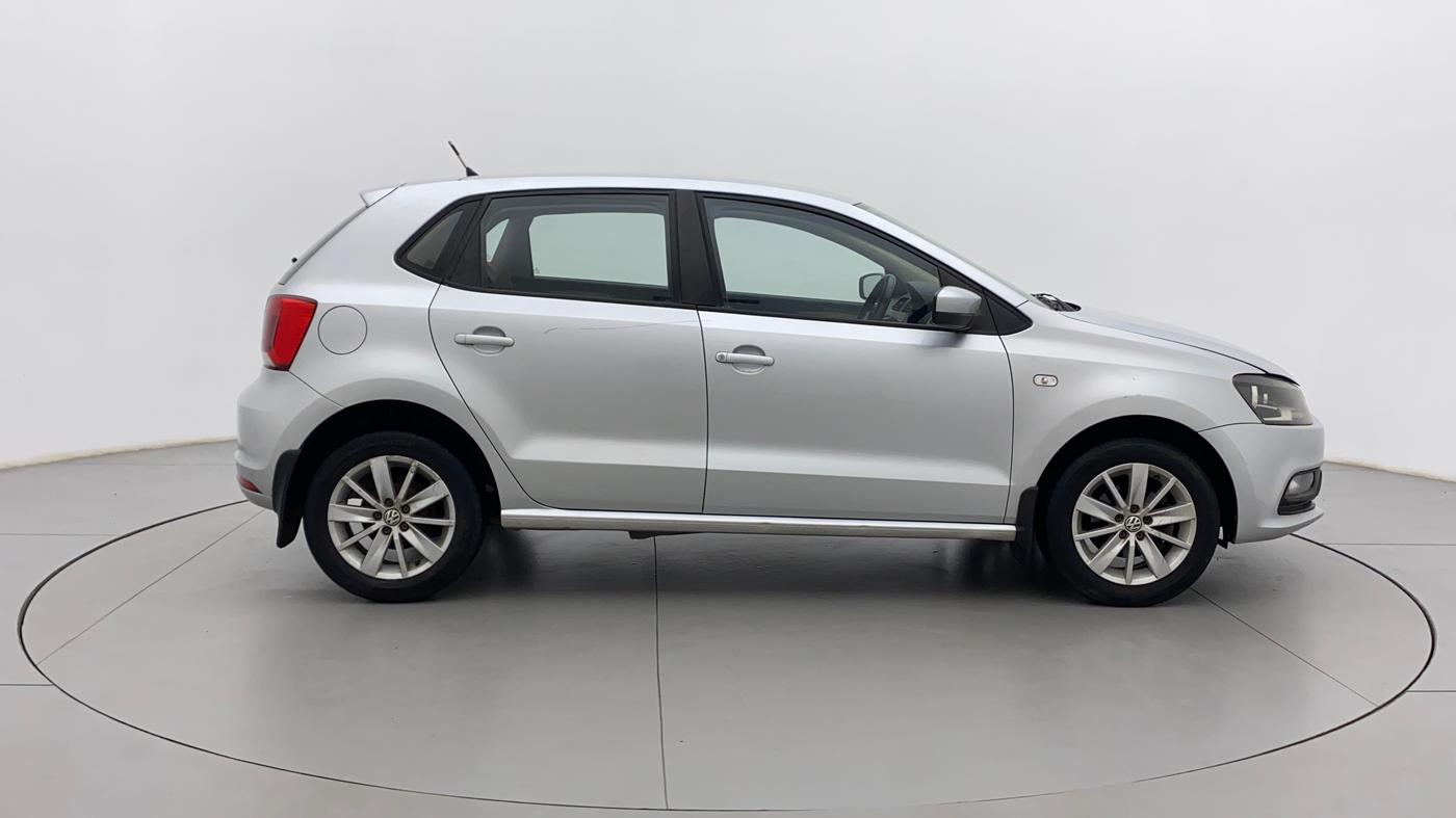 2015 Volkswagen Polo HIGHLINE1.2L, Petrol, Manual, 74,185 km, Right Side View