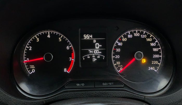2015 Volkswagen Polo HIGHLINE1.2L, Petrol, Manual, 74,185 km, Odometer Image