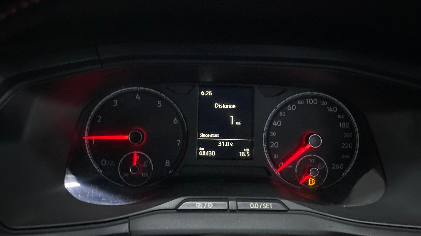 2021 Volkswagen TAIGUN COMFORTLINE 1.0 TSI MT, Petrol, Manual, 68,426 km, Odometer Image