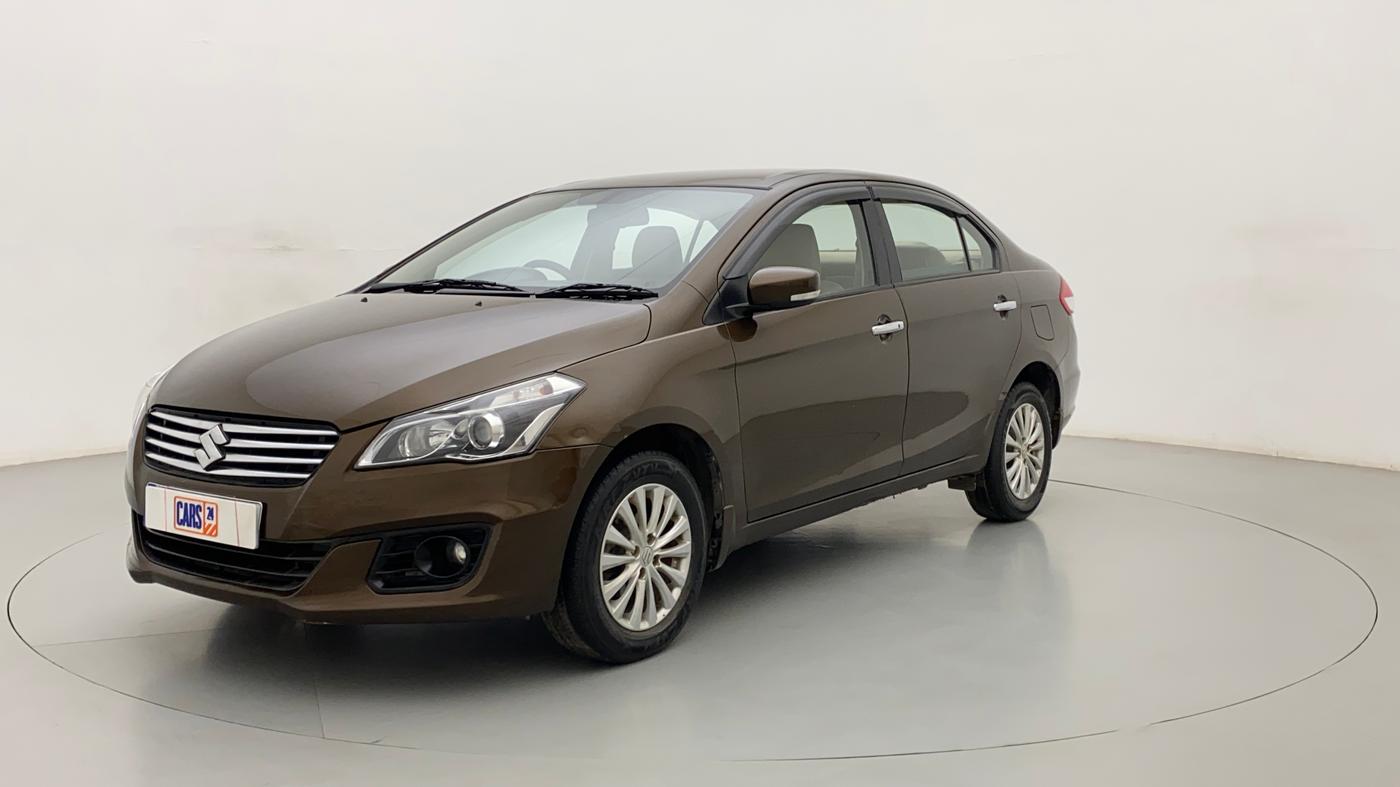 2018 Maruti Ciaz ZETA 1.4  AT PETROL, Petrol, Automatic, 50,470 km, Left Front Diagonal