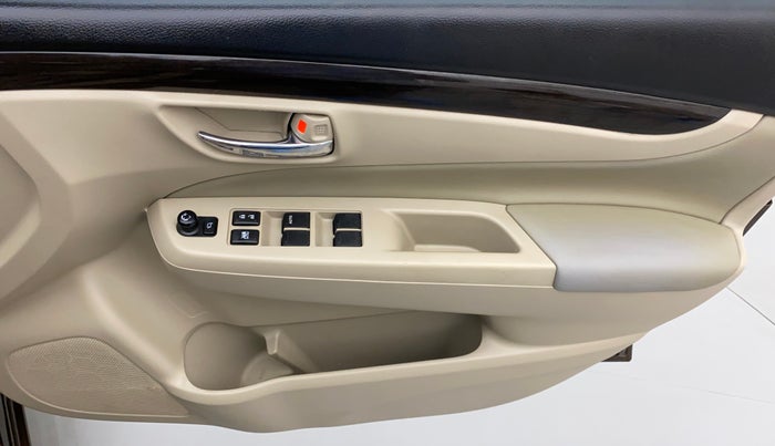2018 Maruti Ciaz ZETA 1.4  AT PETROL, Petrol, Automatic, 50,470 km, Driver Side Door Panels Control