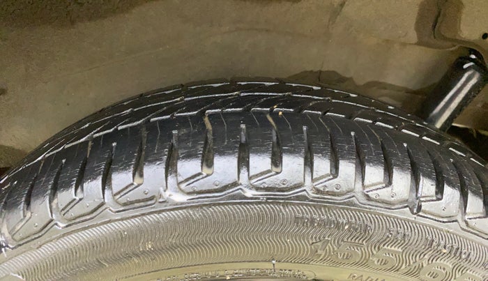 2016 Maruti Wagon R 1.0 VXI, Petrol, Manual, 9,487 km, Left Rear Tyre Tread