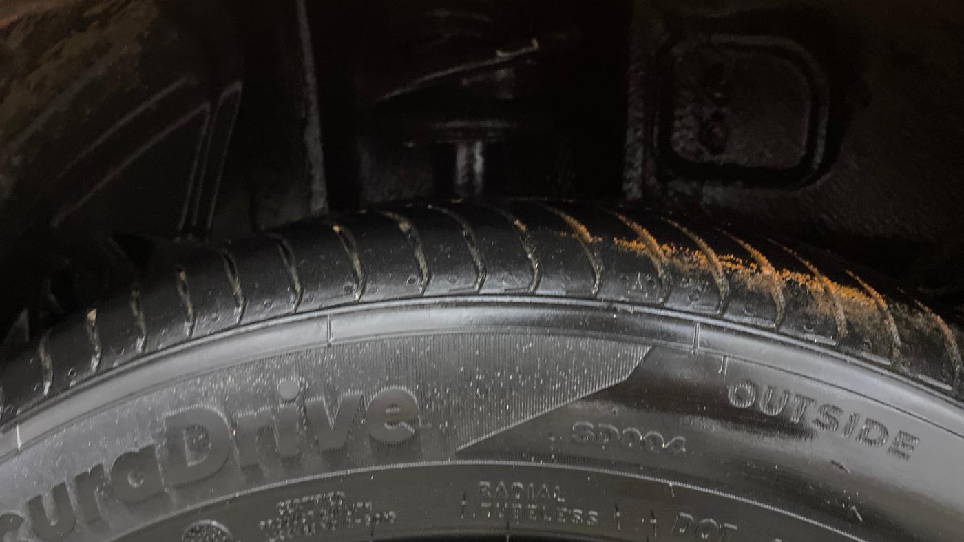 2019 Tata Tiago XZ PLUS PETROL, Petrol, Manual, 87,335 km, Right Rear Tyre Tread