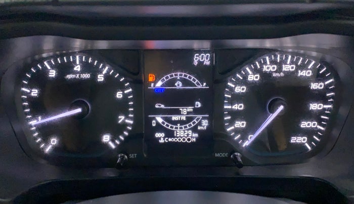 2020 Tata ALTROZ XM PETROL, Petrol, Manual, 13,829 km, Odometer Image