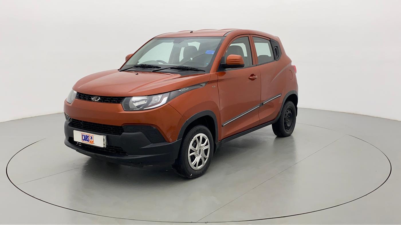 2016 Mahindra Kuv100 K4+ 6 STR, Petrol, Manual, 31,564 km, Left Front Diagonal