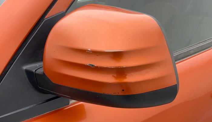 2016 Mahindra Kuv100 K4+ 6 STR, Petrol, Manual, 31,564 km, Left rear-view mirror - Minor scratches