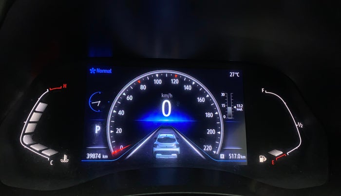 2021 Renault Kiger RXZ TURBO CVT, Petrol, Automatic, 39,871 km, Odometer Image