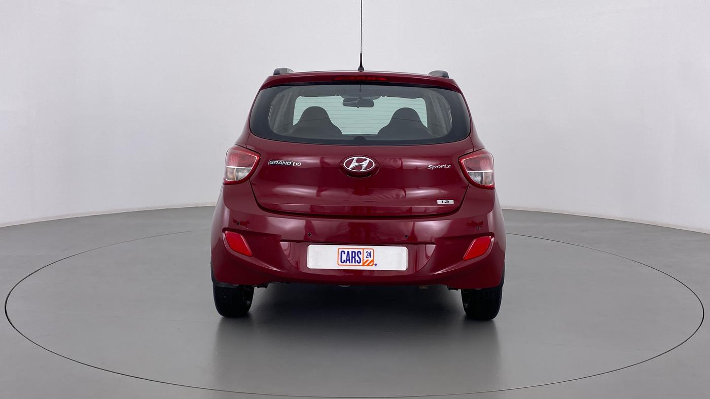 2016 Hyundai Grand i10 SPORTZ 1.2 KAPPA VTVT, Petrol, Manual, 35,320 km, Back/Rear
