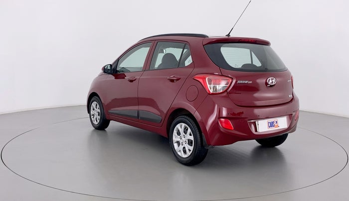 2016 Hyundai Grand i10 SPORTZ 1.2 KAPPA VTVT, Petrol, Manual, 35,320 km, Left Back Diagonal