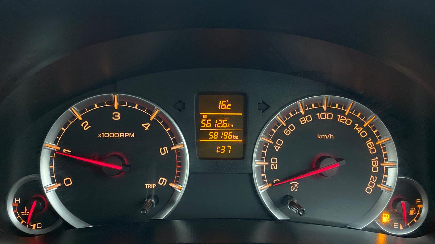 2014 Maruti Swift ZDI, Diesel, Manual, 58,196 km, Odometer Image