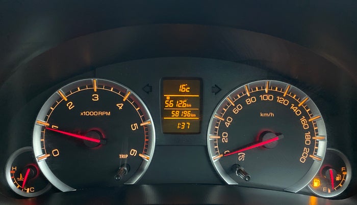 2014 Maruti Swift ZDI, Diesel, Manual, 58,196 km, Odometer Image